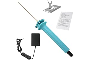 HOTORDA Foam Cutter Electric Hot Wire Cutter Pen 10CM Foam Board Cutter with Stand 18W Hot Knife Styrofoam Cutting Pen with Apaptor Foam Cutting Tool for White Sofe Styrofoam Foam Cutting,Arts,Handcraft