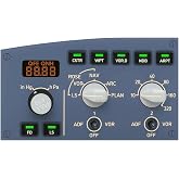 SYDYSOSO Cockpit Simulator 320 Series FCU-L, 1:1 Scale Flight Simulator Training-Inspired Control Panel, Metal Construction, USB Plug &amp; Play, PC Compatible
