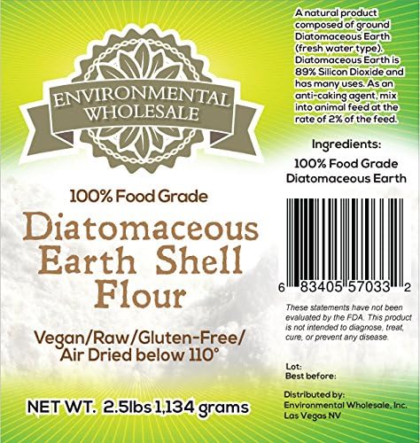 Diatomaceous Earth Food Grade 2.5lb