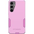 OtterBox Samsung Galaxy S24+ Commuter Series Case - Run Wildflower (Pink), Slim & Tough, Pocket-Friendly, with Port Protection