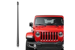 VAGMI 13 Inch Antenna Compatible with Jeep Wrangler Gladiator JK JKU JL JLU Rubicon Sahara Unlimited Sport,for 13" Jeep Wrang