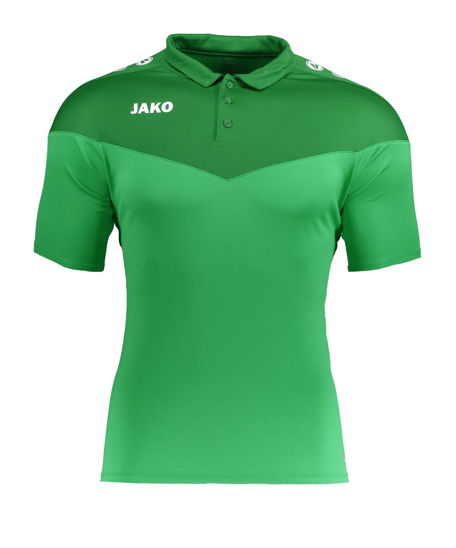 JAKO Champ 2.0 Polo Men's Polo - Soft Green/Sport Green, 4X-Large
