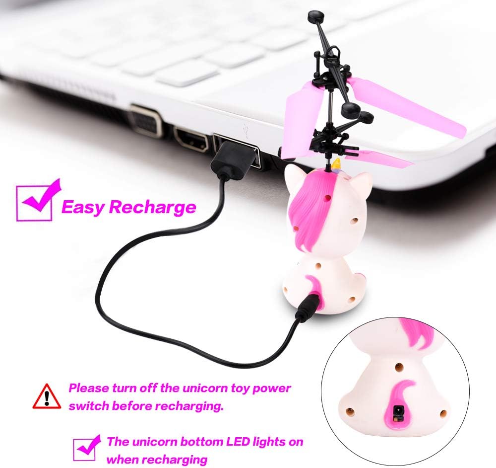 remote control flying unicorn toy
