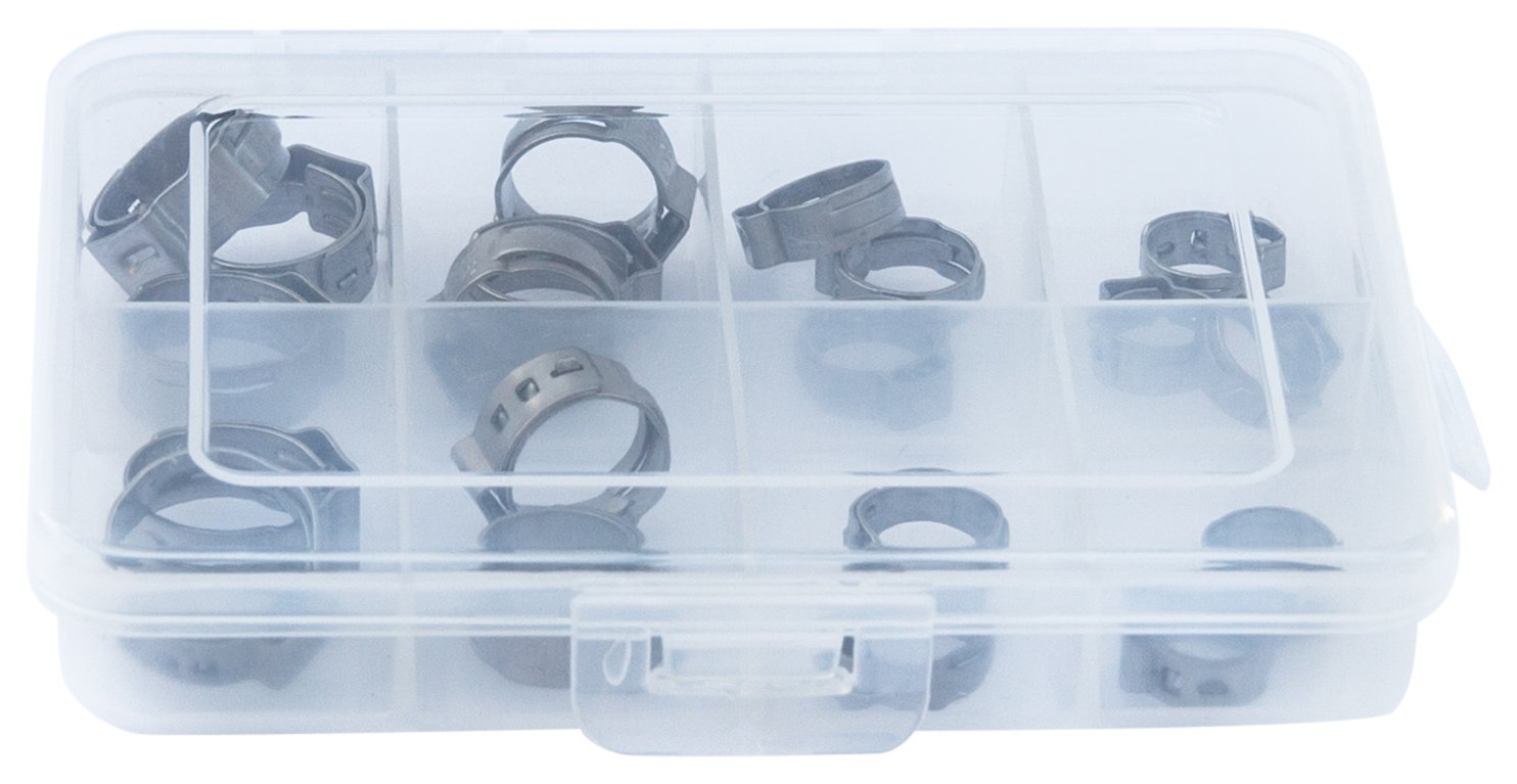 OCSParts OET17021020PCK Oetiker StepLess Clamp Kit 20 Clamps Covering