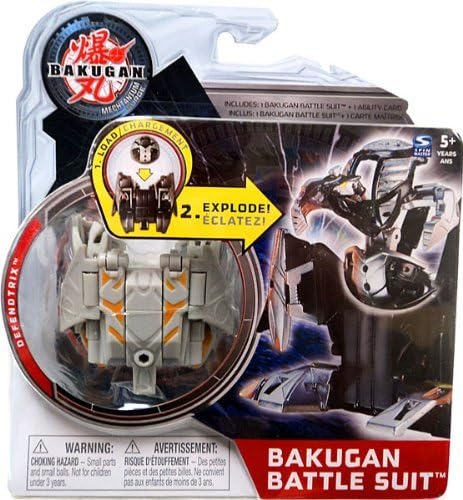 Bakugan Battle Suit Defendtrix (Colors Vary)