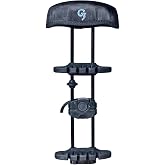 G5 OUTDOORS Head-Loc Quiet Low-Profile Archery 6-Arrow Quiver with Exo-Flex Hood for Bow Hunting and Target Practicing | Adjustable Mount