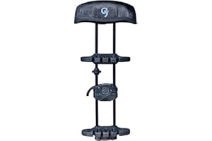 G5 OUTDOORS Head-Loc Quiet Low-Profile Archery 6-Arrow Quiver with Exo-Flex Hood for Bow Hunting and Target Practicing | Adjustable Mount