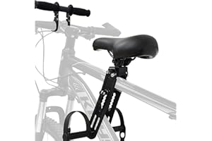 Miluoou Kids Bike Seat &Armrest for Mountain Bikes, Kids Bike Seat, Bicycle Seat Toddler, Mountain Bikes Accessories Front Mo