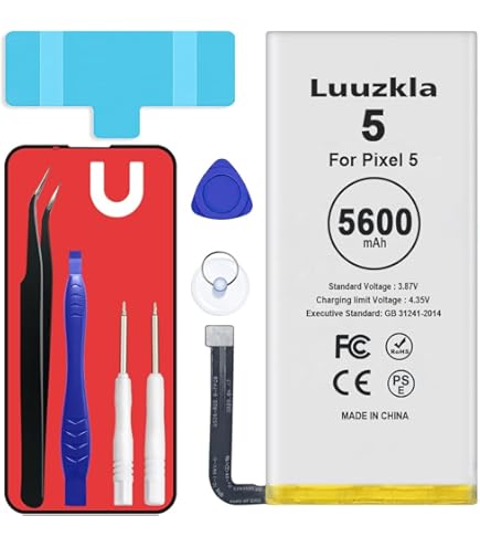 Amazon.com: LOZOP for Pixel 5 Battery Replacement Kit, Replacement