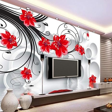 Amazon Com Dalxsh Photo European Style 3d Wallpaper