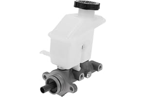 TUCKBOLD Brake Master Cylinder for Kia Rio 2006-2011 Durable No.585101G100/M630570 Hydraulic Master Cylinder Silver Tone,Whit