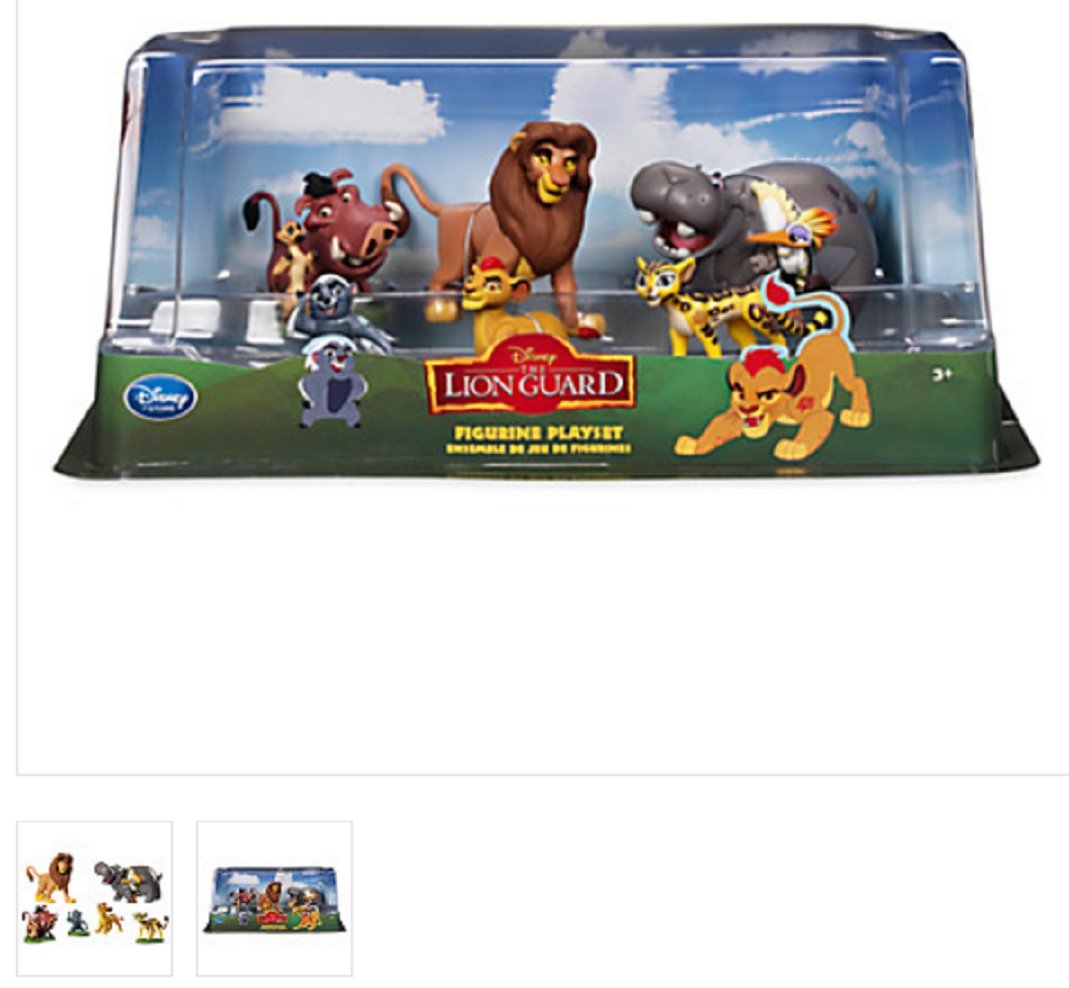 The Lion King Lion Guard Birthday Cake Topper Figure Set Featuring Kion Simba Fuli Timon With Pumbaa Beshte With Ono Bunga And Other Decorative Themed Accessories Includes All Items Shown