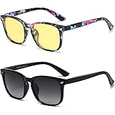 DUSHINE Polarized Sunglasses for Women Classic Retro Style UV400 Protection