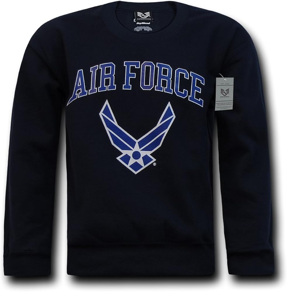 air force crew neck sweatshirt