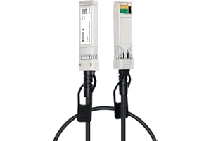 SODOLA SFP+ DAC Twinax Cable, 10G Direct Attach Copper(DAC) Passive Cable, 0.5m(1.6ft),Compatible with Cisco,Mikrotik, Intel,