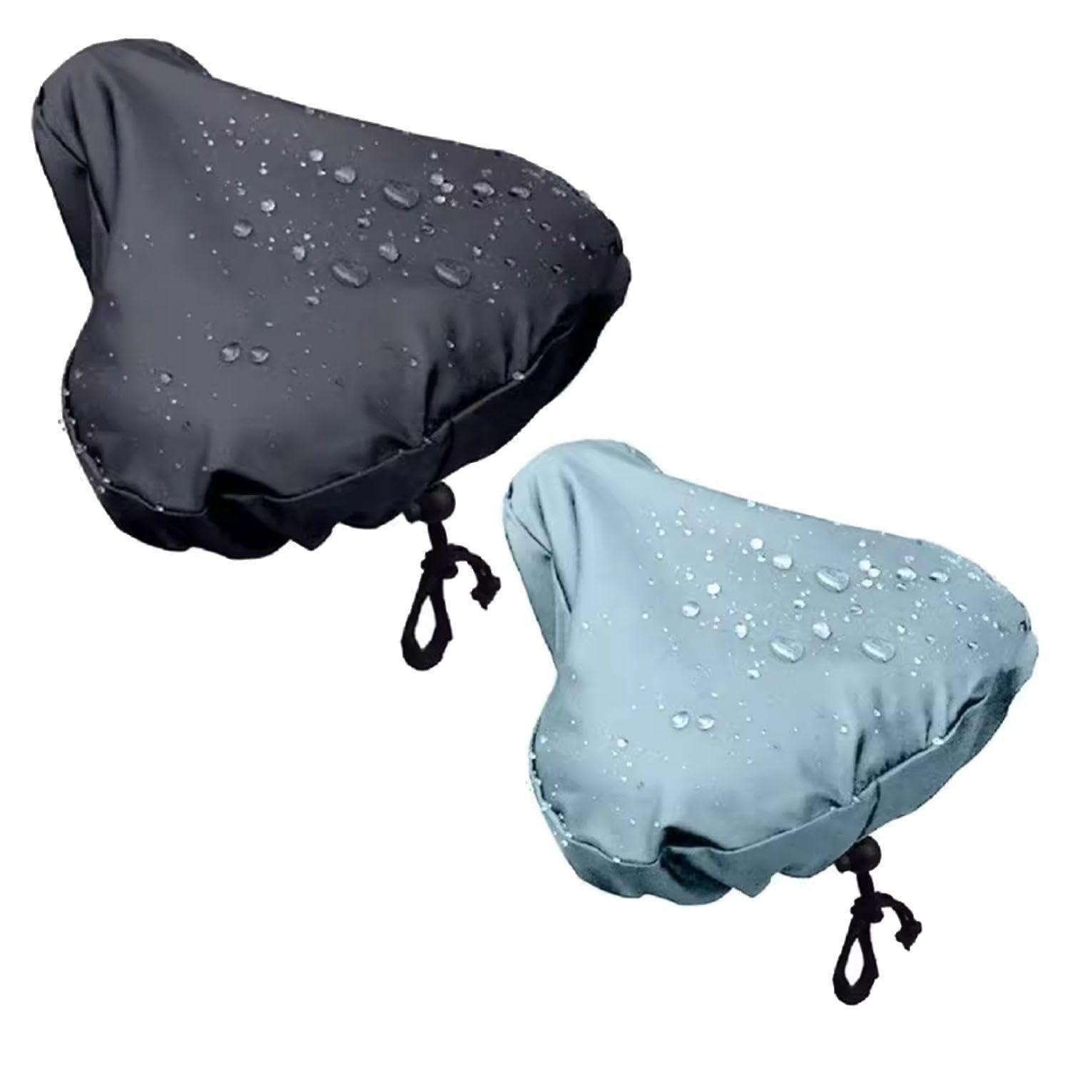 2 Pieces Bicycle Saddle Rain Cover, Bicycle Seat Cover, Waterproof Bicycle Seat Cover, Bicycle Saddle Cover, Bicycle Accessories