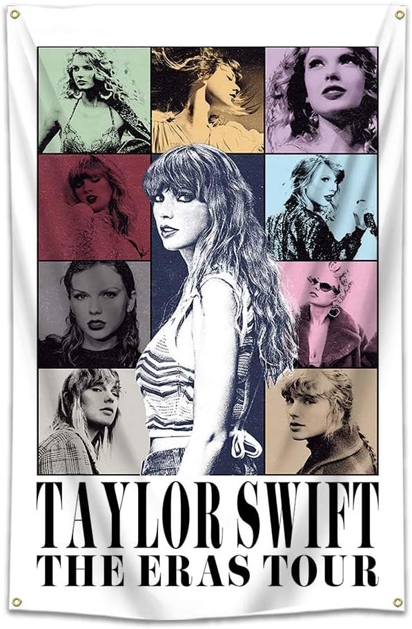 Tapestries - Arbinger Taylor Tapestry Flag Swift Music album Flag for Room College Dorm Bedroom Wall Tapestry Decor 4 Tough Grommets 5x3ft