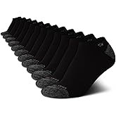 Calvin Klein Womens No Show Socks - 12 Pack Breathable Cushioned Athletic Performance Low Cut Running Socks for Women
