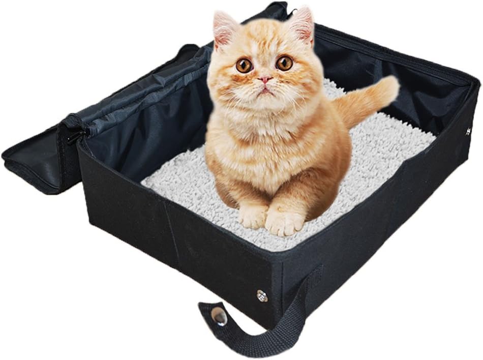 foldable travel litter box