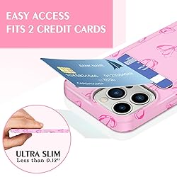 Petocase for iPhone 13 Pro Max Wallet Case Card