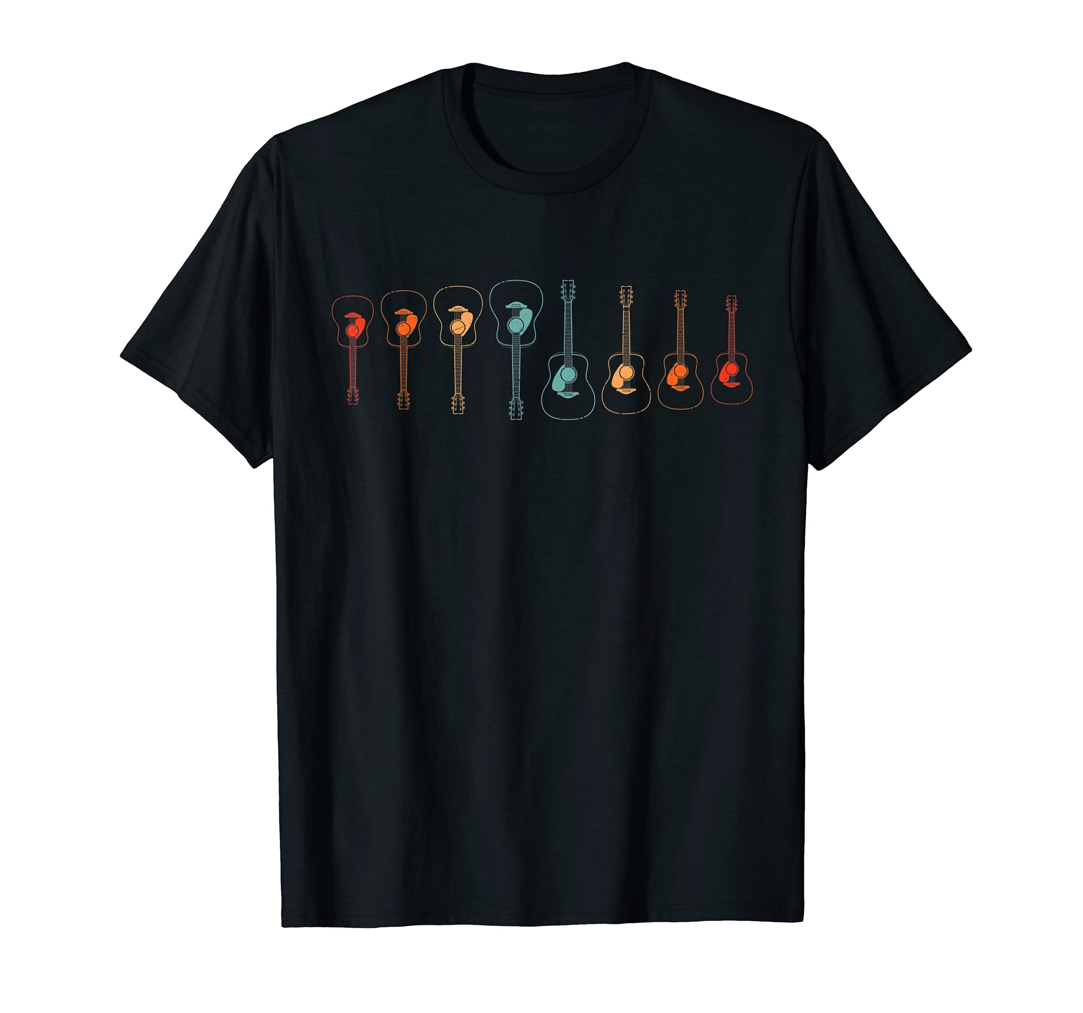 Guitar Retro Guitarist T-Shirt