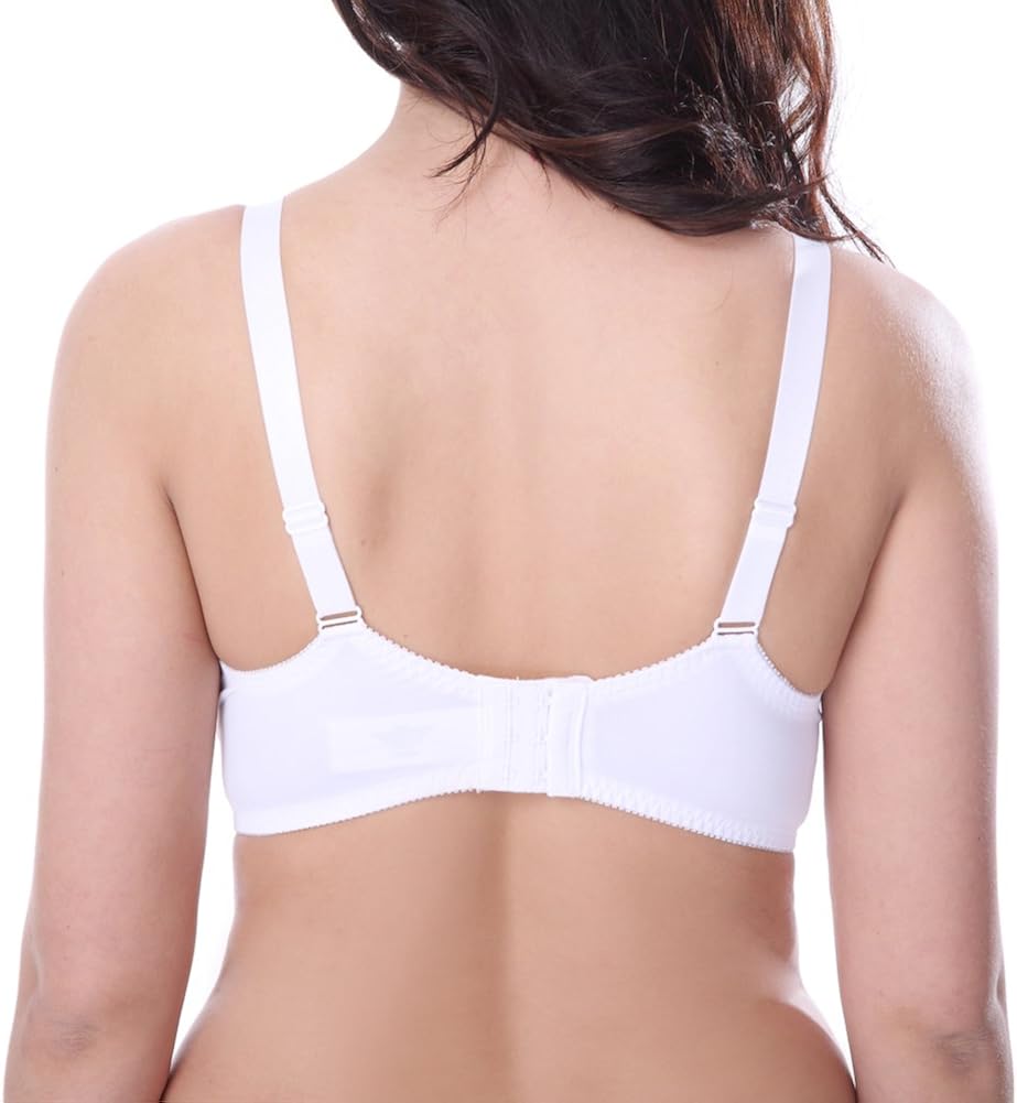 Curve Muse Women's Plus Size Unlined Minimizer Underwire Full Figure Bra-3Pack at  Women’s Clothing store