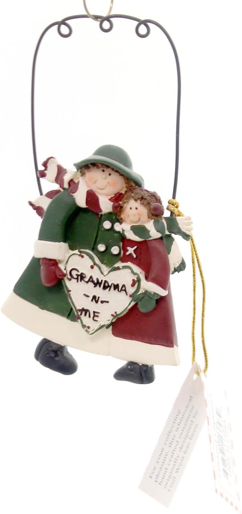 Grandma And Me Resin Personalized Free Grandmother - Inches - Ww2440 -
