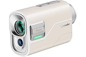 DORMIE T80 Mini Golf Rangefinder with Slope,1000 Yards Type-C Rechargeable Rangefinder, 7X Magnification, Slope Compensation,