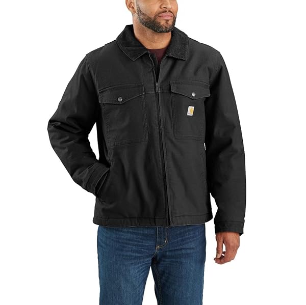 CARHARTT MEN’S MONTANA RUGGED FLEX DUCK RELAXED FIT...