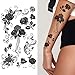 Supperb® Temporary Tattoos - Tribal Black Roses (Set of 2)