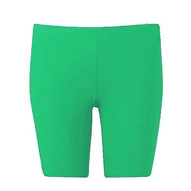 green cycling shorts womens