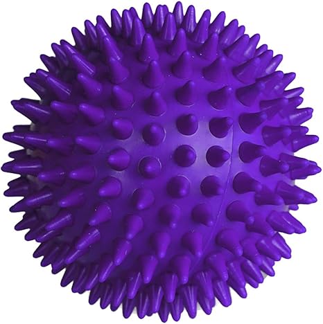 Amazon ノーブランド品 弾力性良い 面白いミニ 健康グッズ ムジ ボール 5号 パープル 屋内遊具 ホビー
