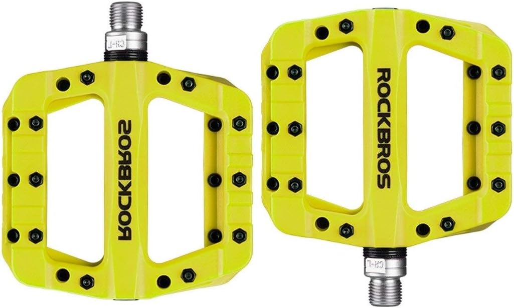yellow mtb pedals