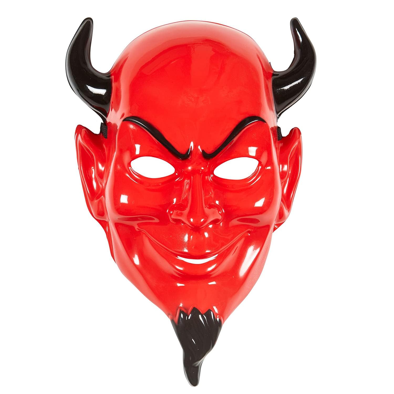 Widmann 86861 - Mask Devil Horror Satan Halloween Carnival Theme Party