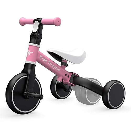 Toddler Tricycles for to Year Olds, 3in1 Kids Trike Baby Bike
