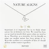 MUSTHAVE Simple Butterfly Necklace, 18K Gold Plated Minimal Line Art Pendant Jewelry for Women, Dainty Nature Inspired Chain, Korean Handmade Gift, Gift for Her, Message Card, 16+2 inch (White Gold)