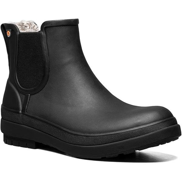 Bogs Sauvie Chelsea‎ II 73110-001 Boots Mens 11 Black Slip-Resistant Waterproof Bogs Footwear Sauvie Chelsea II Men main image 4