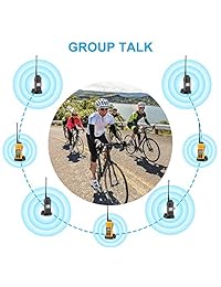 Walkie Talkie, Sanzuco 20 canales manos libres Radios de 2 vías Hasta 4000M Interfaz recargable para acampar al aire libre