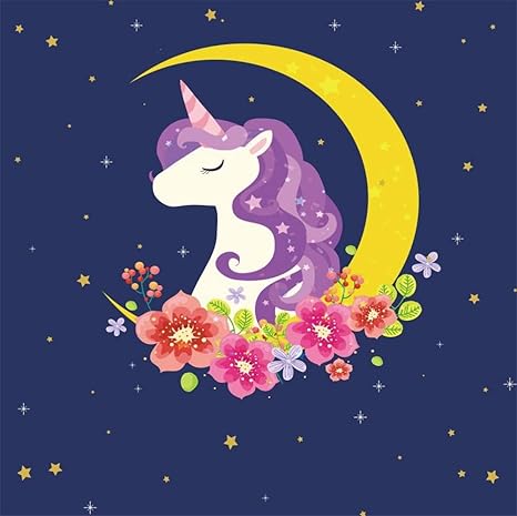 Cassisy 3x3m Vinilo Unicornio Telon De Fondo Patron De Dibujos Animados Cielo Estrellado Luna Decoracion Floral Cielo Azul Fondos Para Fotografia Party Bebe Infantil Photo Studio Props Photo Booth Amazon Es Electronica