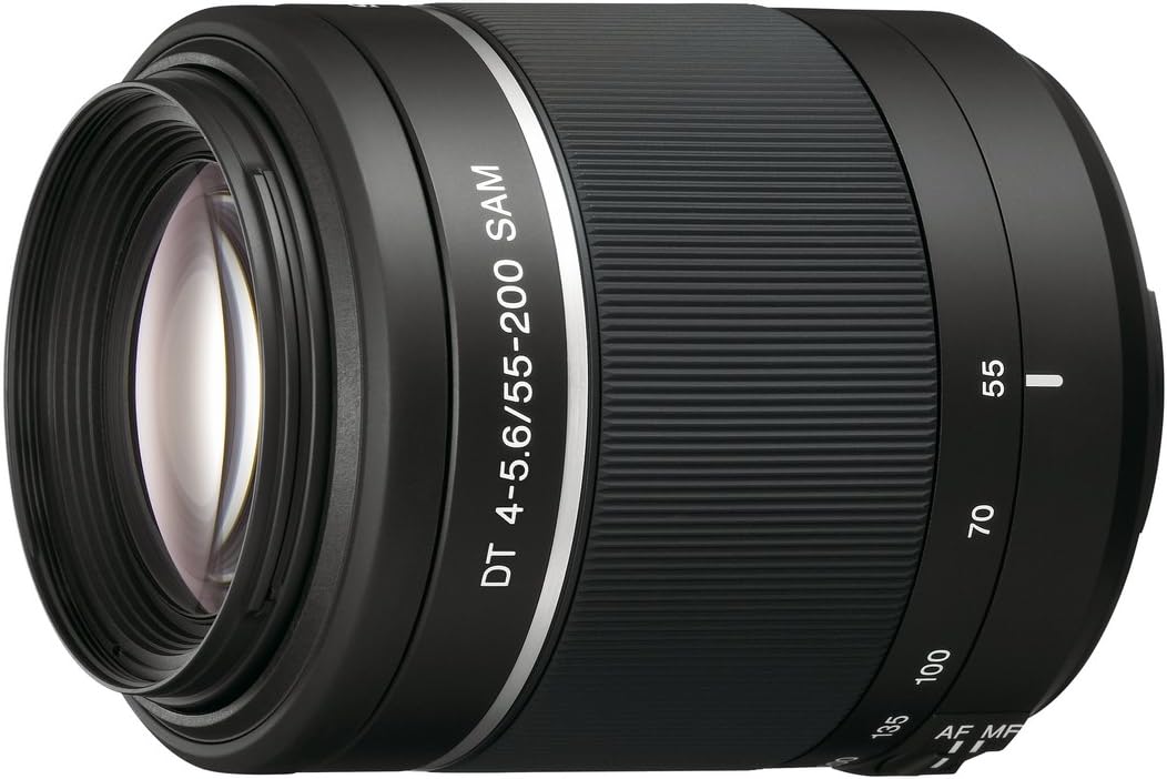 Amazon Com Sony Sal550 2 A Mount Aps C Dt 55 0mm F4 5 6 Sam Zoom Lens Other Products Camera Photo