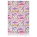 100 Pack 10x13 Pink Unicorn Poly Mailers Shipping Envelopes Bags with Custom Designer Printed Boutique Pattern and Self Seal Adhesive Strip - Large Heavy Duty Waterproof 2.5Mil Bulk Combo