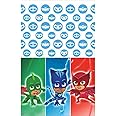 Multicolor PJ Masks Plastic Table Cover, 54" x 96" (1 Pc.) - Bold & Sturdy Design, Ideal for Kids' Birthdays & Themed Celebrations