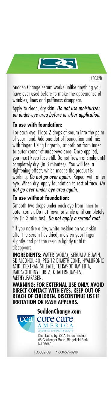 Sudden Change Under-Eye Firming Serum 0.23 oz: Beauty