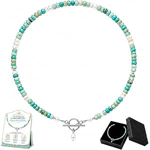 Turquoise Jewelry Necklaces for Women Pearl for Beaded Beads Pearls Chunky Dainty Pendant Statement Minimalist Handmade Stran