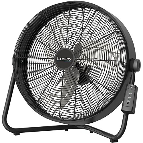 Lasko H20685 High Velocity Floor Fan with QuickMount WallMount and