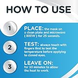 Optase Moist Heat Eye Mask HydroBead Technology Reusable view 3