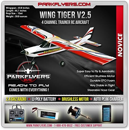 tiger trainer rc plane