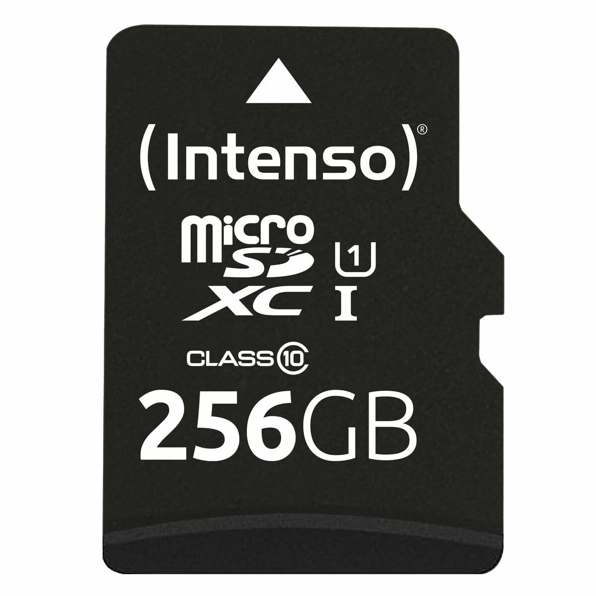 Intenso Premium Microsdxc Memory Card INCL. SD Adapter, Class 10 UHS-I, 256 GB, Black