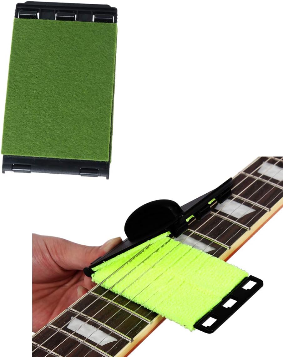 LEORX Guitar Fingerboard String Cleaner Maintaining Tool BigaMart