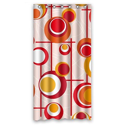 Amazon Com Custom Design Circle Shower Curtains Size Width X